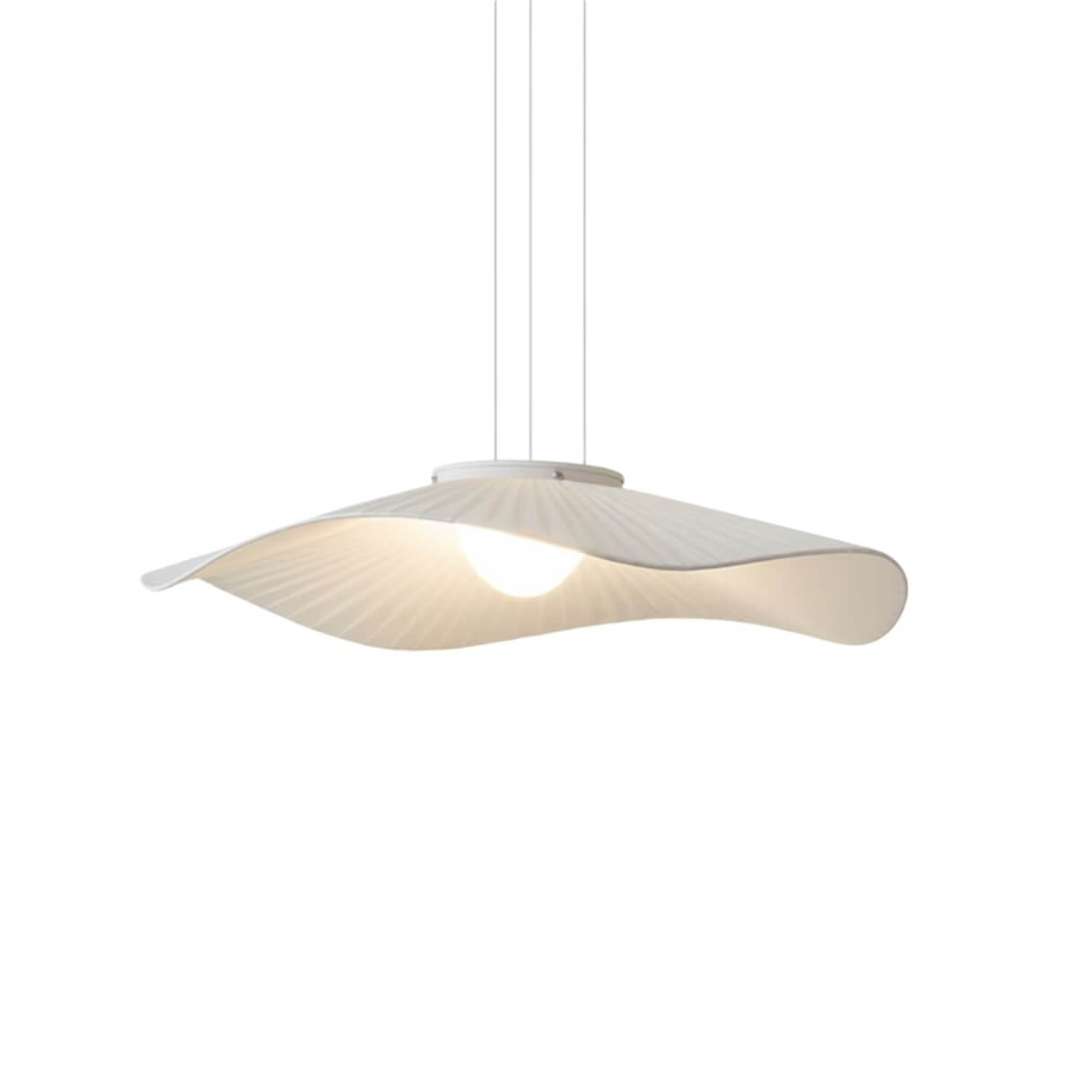 Nordic Fabric Lotus Flower Pendant Light
