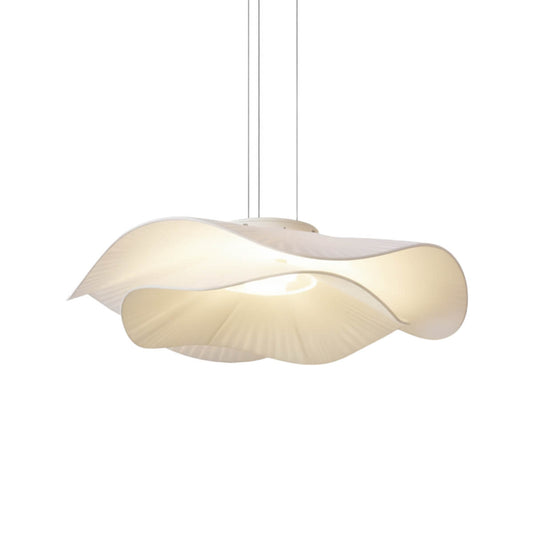 Nordic Fabric Lotus Flower Pendant Light