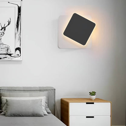 Minimalistische drehbare LED Wandlampe für moderne Innenräume