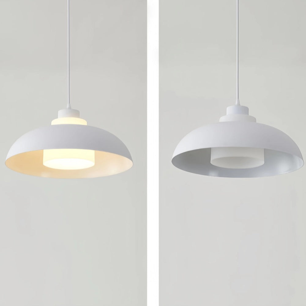 Nordic Macaron Bowl Shaped Pendant Light