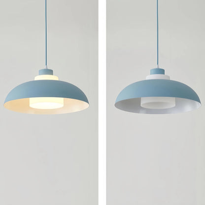 Nordic Macaron Bowl Shaped Pendant Light