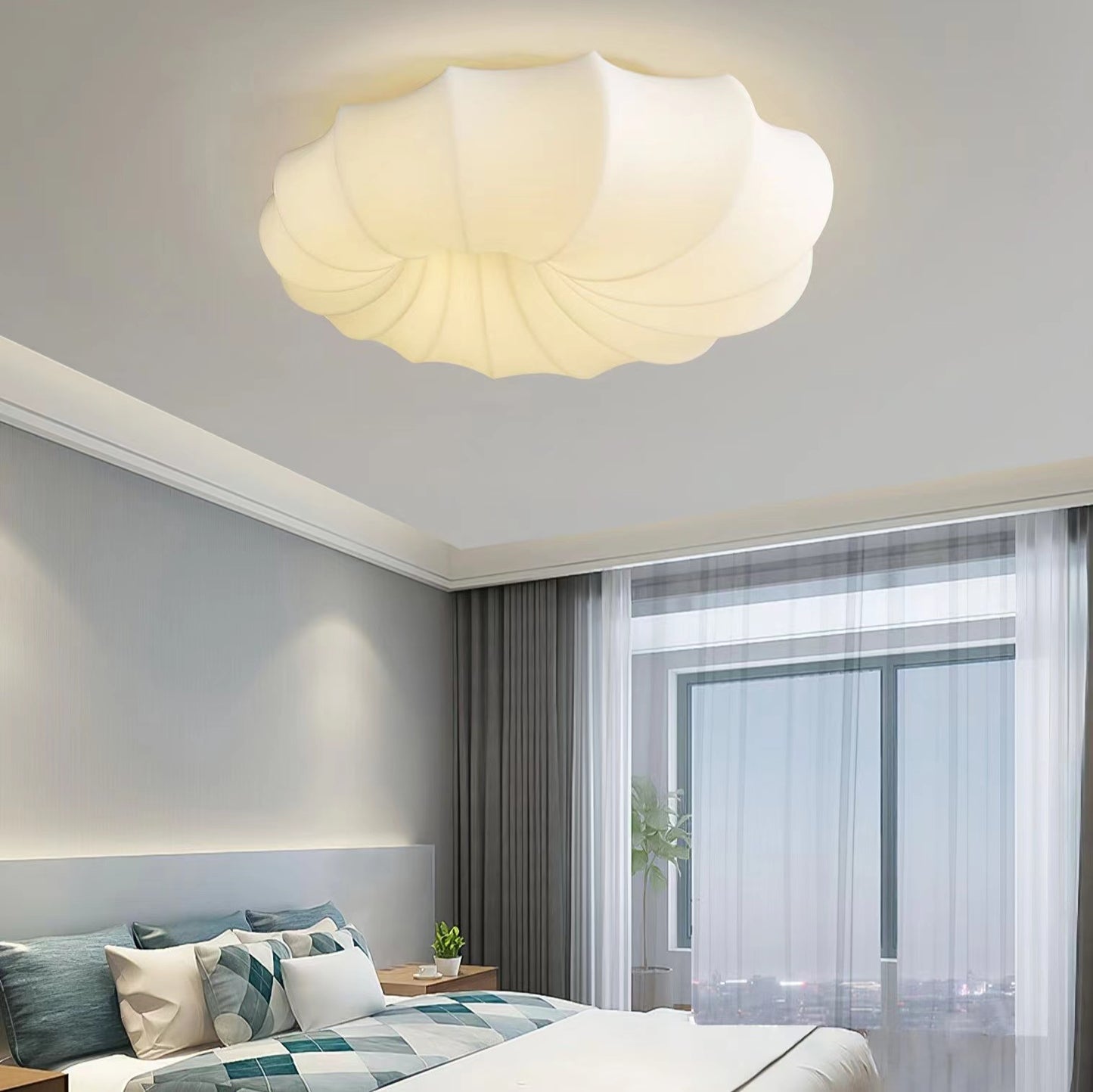 Nordic Malibu White Cloud Ceiling Lamp