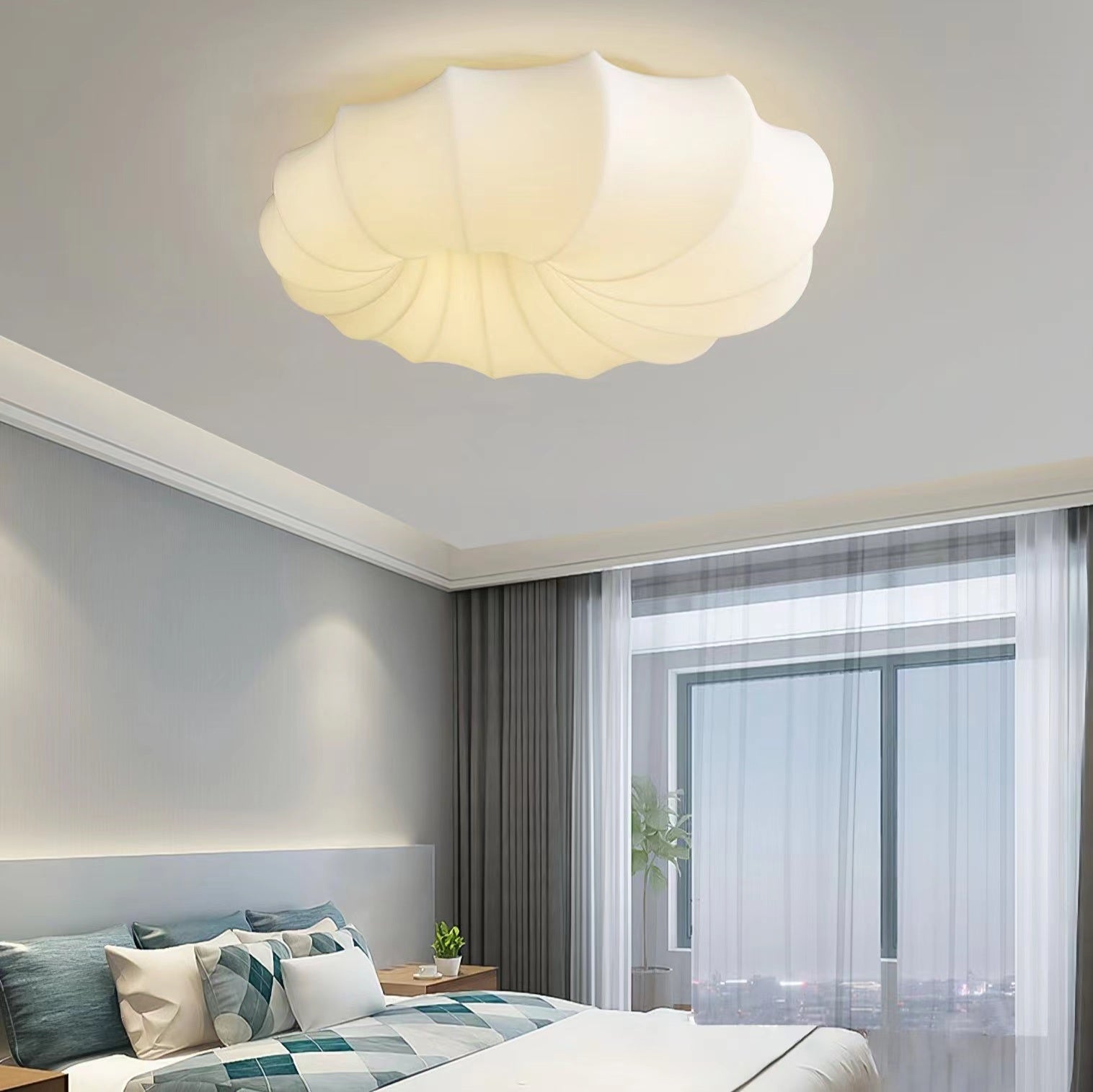 Nordic Malibu White Cloud Ceiling Lamp