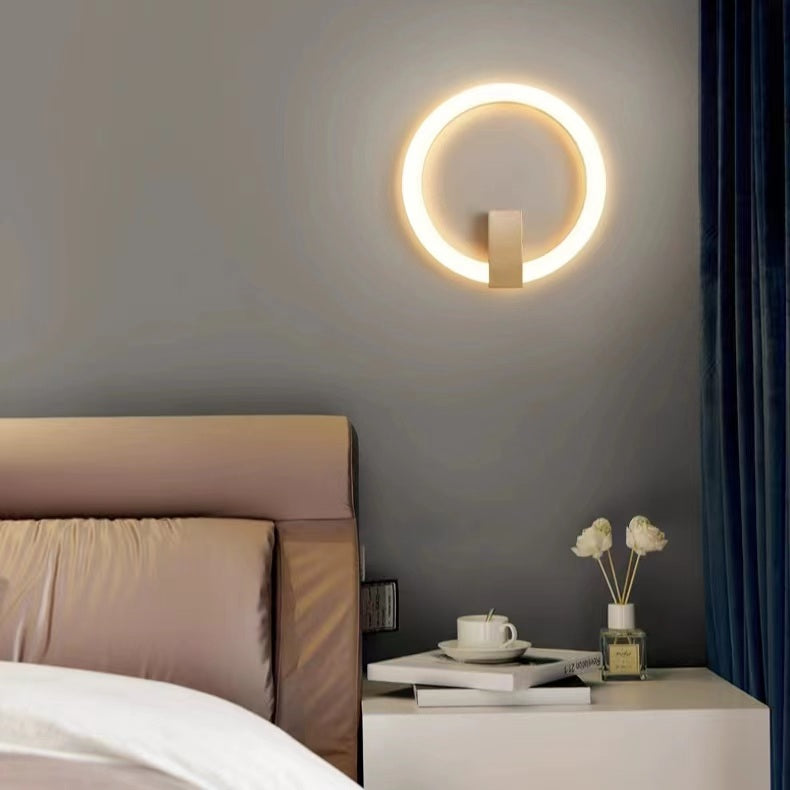 Nordic Minimalist Ring LED Wall Lamp