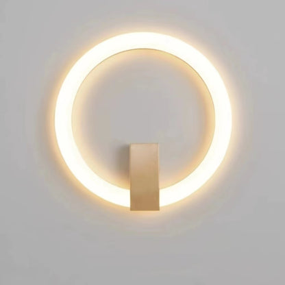 Nordic Minimalist Ring LED Wall Sconce