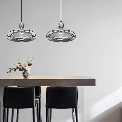 Nordic Bauhaus Style Bowl Shaped Pendant Lamp