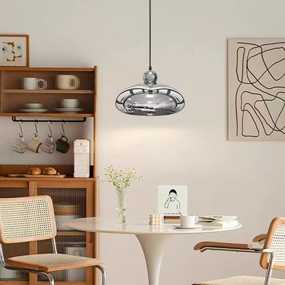 Nordic Bauhaus Style Bowl Shaped Pendant Lamp