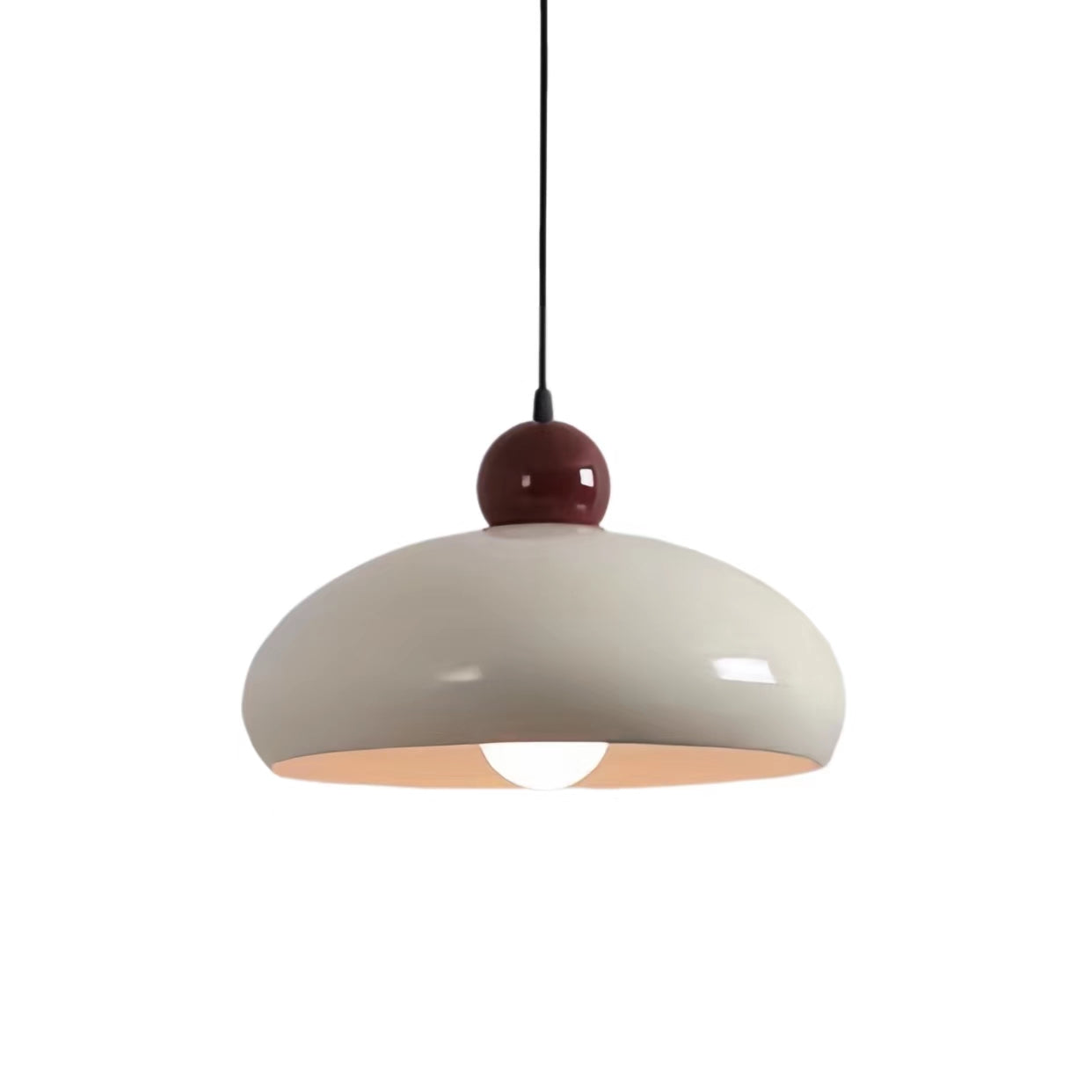 Nordic Bauhaus Style Bowl Shaped Pendant Lamp