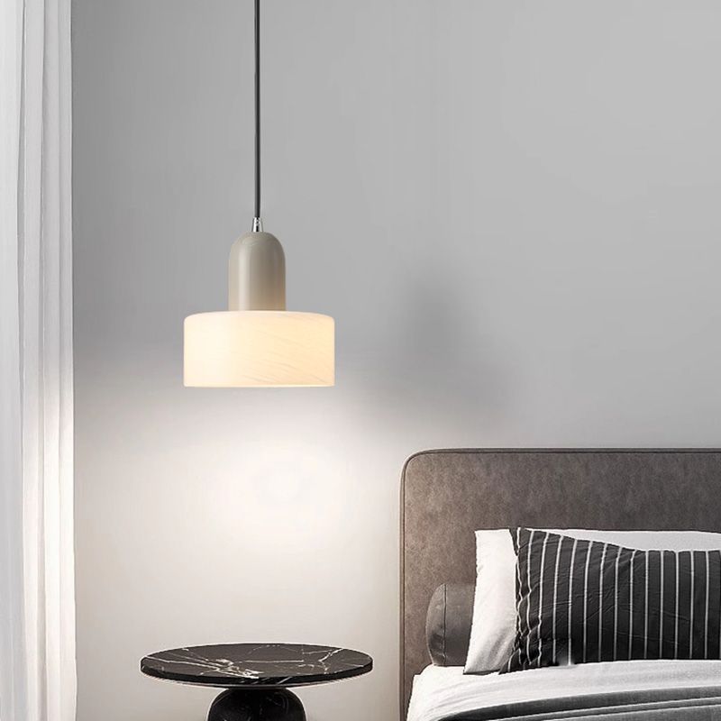 Nordic Modern Cylinder Glass Pendant Light