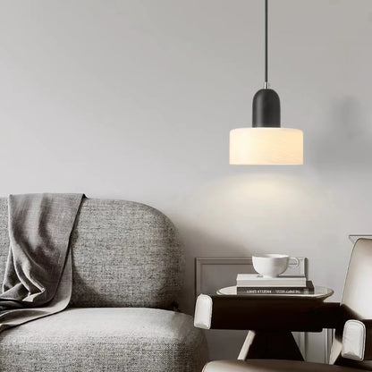 Nordic Modern Cylinder Glass Pendant Lamp