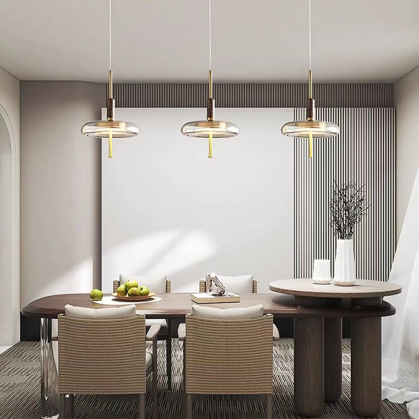 Nordic Modern Luxury Brass Pendant Lamp