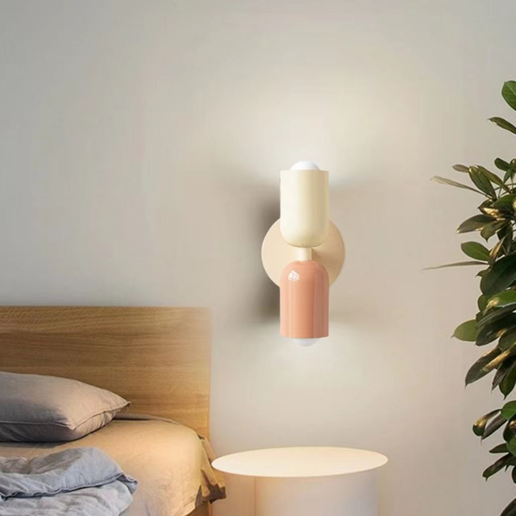 Modern Macaron Up Down Wall Lamp