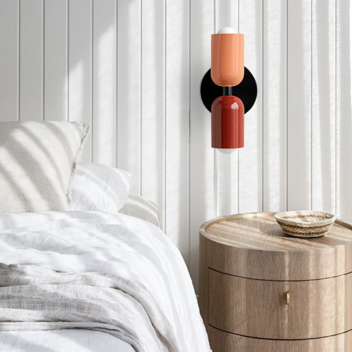 Modern Macaron Up Down Wall Lamp