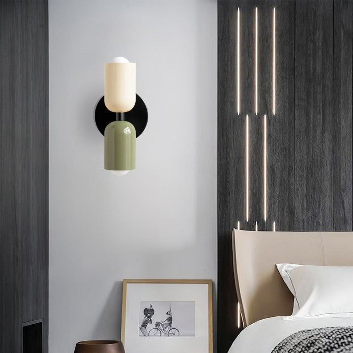 Modern Macaron Up Down Wall Lamp