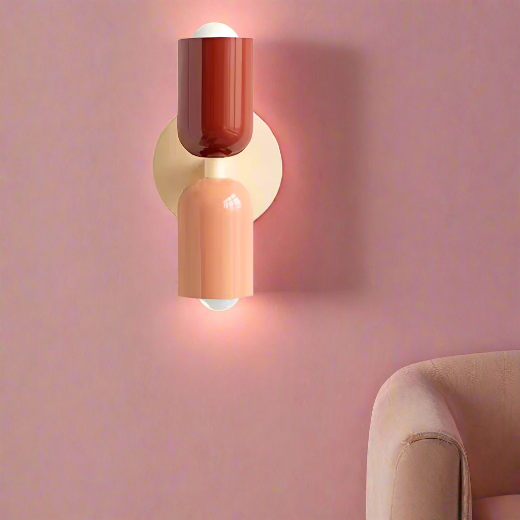 Modern Macaron Up Down Wall Lamp