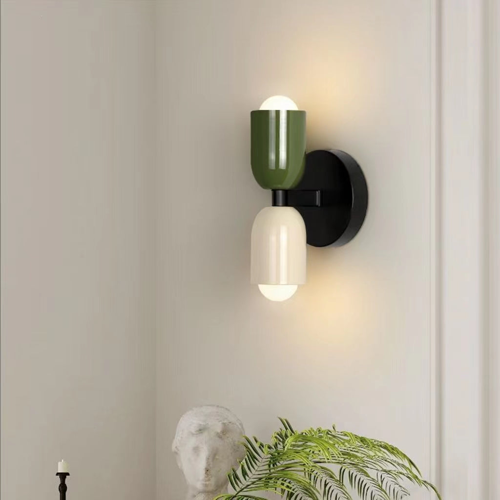 Modern Macaron Up Down Wall Lamp