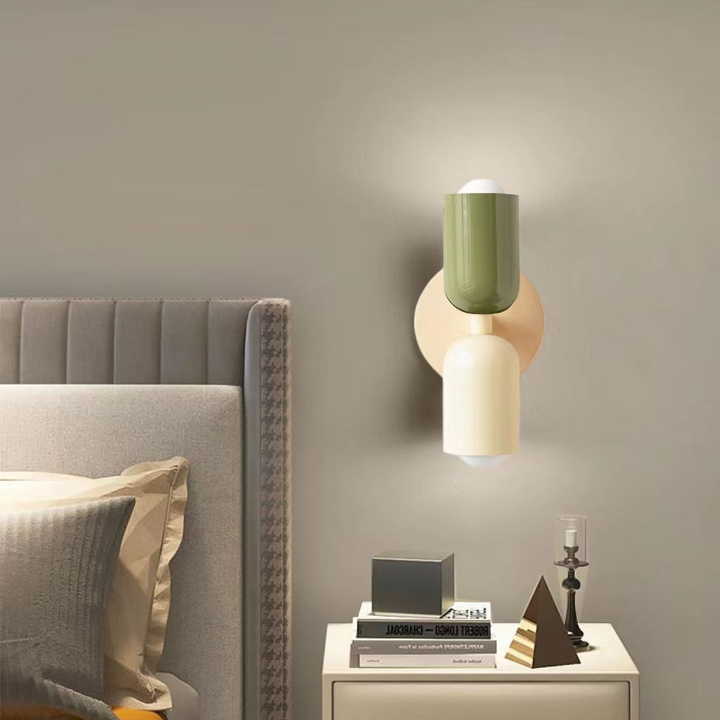 Modern Macaron Up Down Wall Lamp