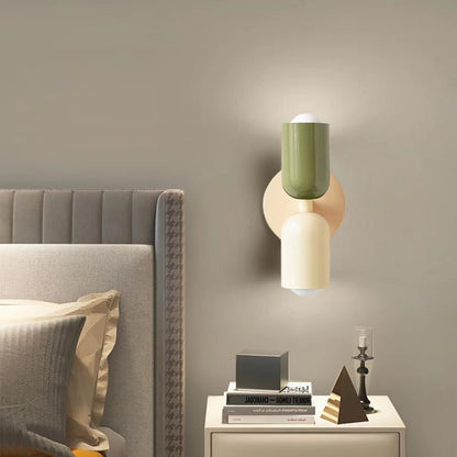 Modern Macaron Up Down Wall Lamp