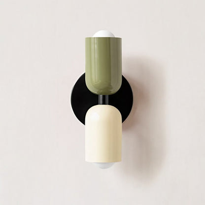 Modern Macaron Up Down Wall Lamp