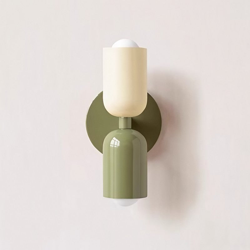 Modern Macaron Up Down Wall Lamp