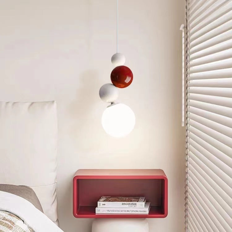 Nordic Style Globe Bedside Pendant Light