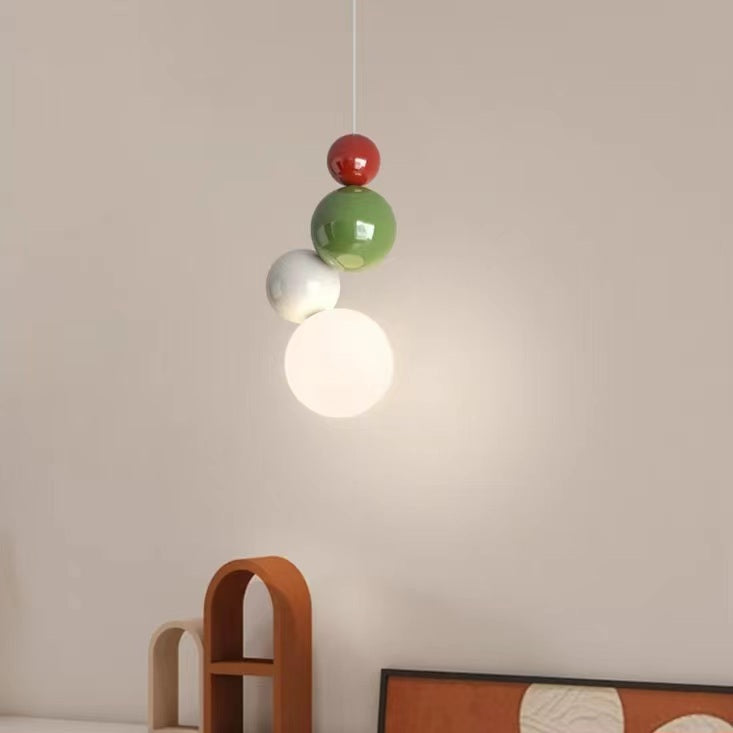 Nordic Style Globe Bedside Pendant Light