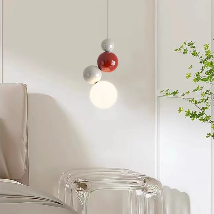 Nordic Style Globe Bedside Pendant Light