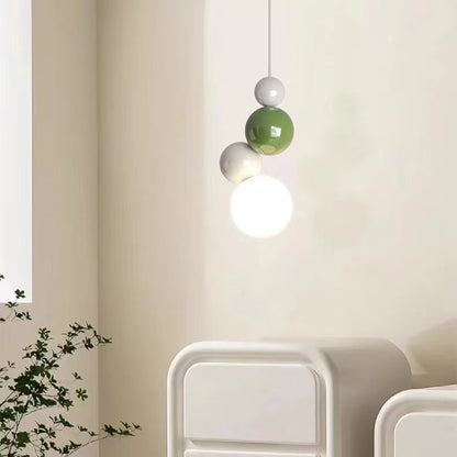 Nordic Style Globe Bedside Pendant Light