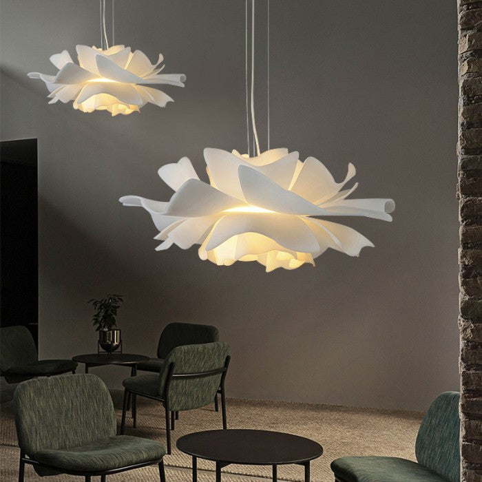 Nordic Creative Flower Pendant Light