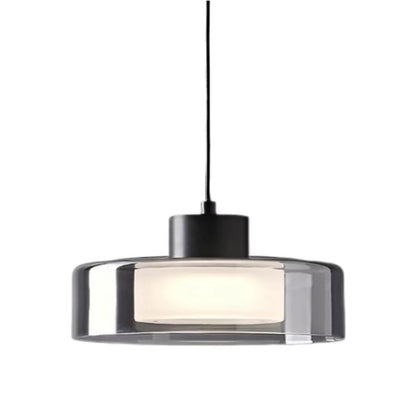 Nordic Modern Disc Glass Pendant Lamp