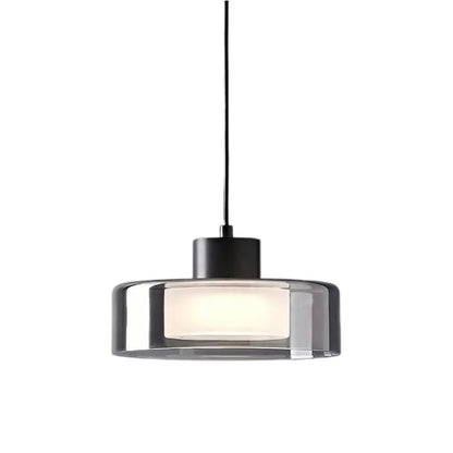 Nordic Modern Disc Glass Pendant Lamp