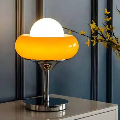 Nordic Bauhaus Egg Tart Table Lamp