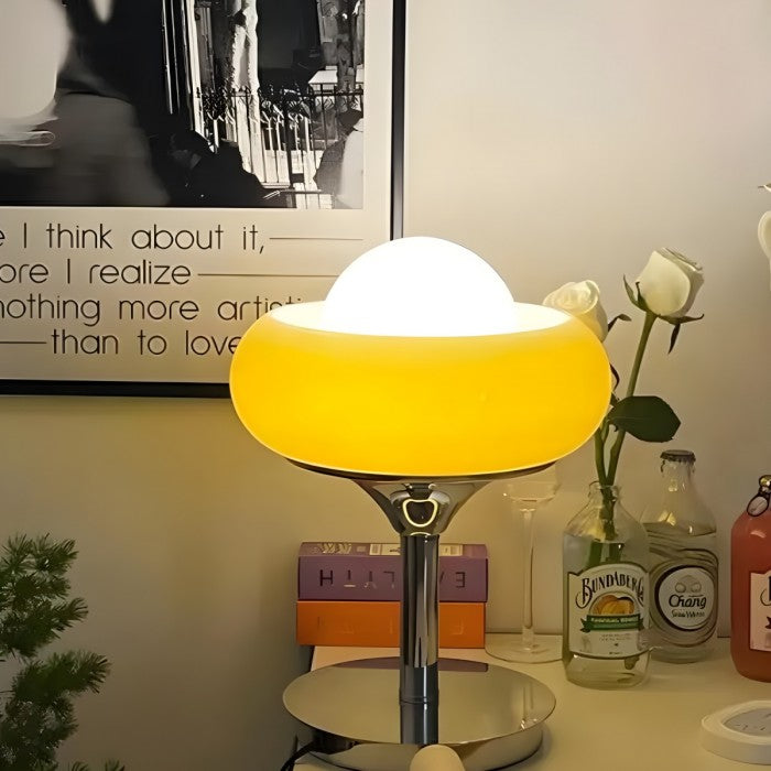 Nordic Bauhaus Egg Tart Table Lamp
