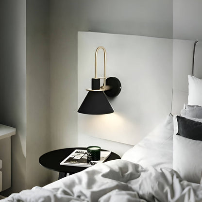 Nordic Macaron Cone Metal Wall Light