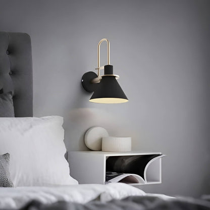 Nordic Macaron Cone Metal Wall Light