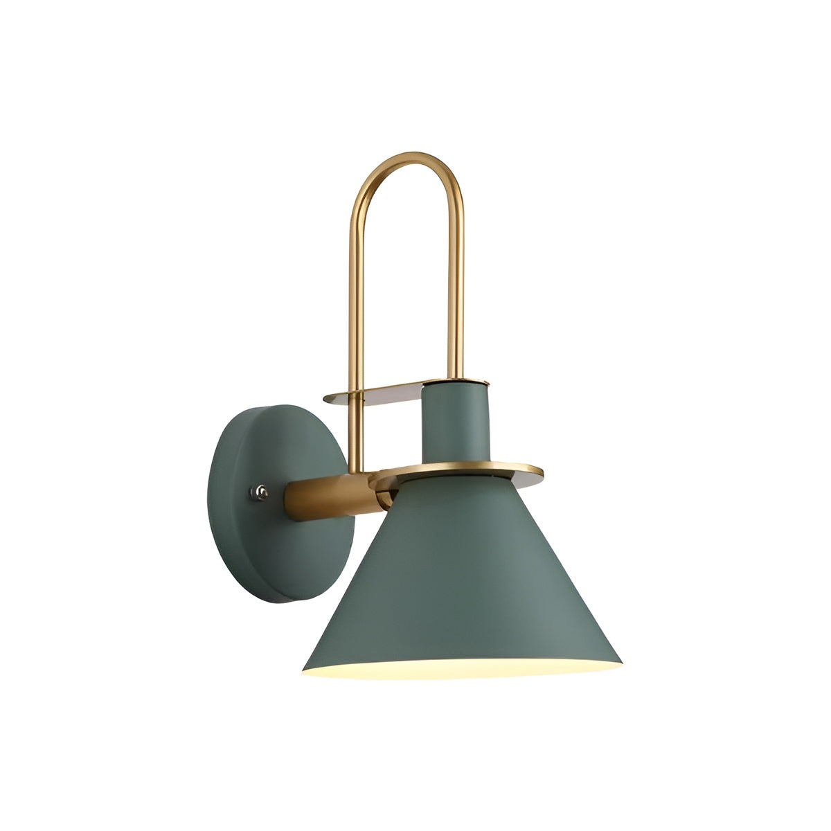 Nordic Macaron Cone Metal Wall Light