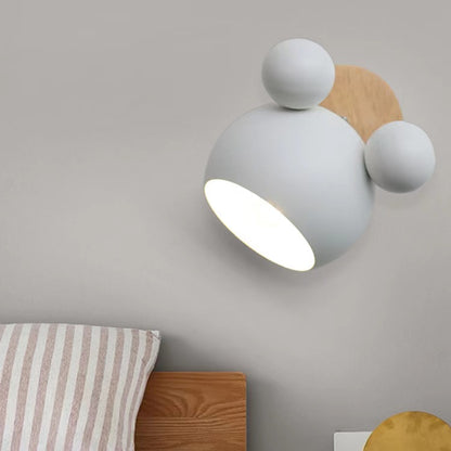 Nordic Macaron Cute Mickey Wall Sconce