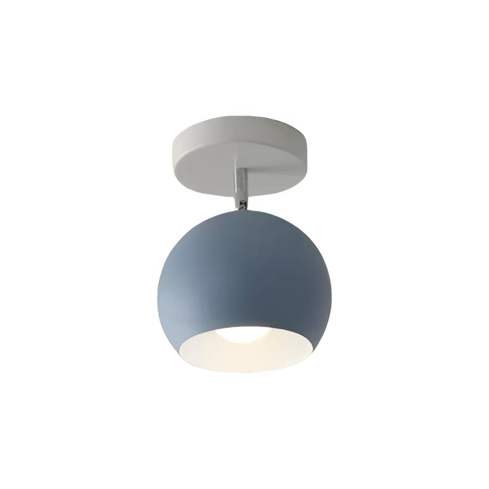 Nordic Macaron Orb LED Colorful Ceiling Light
