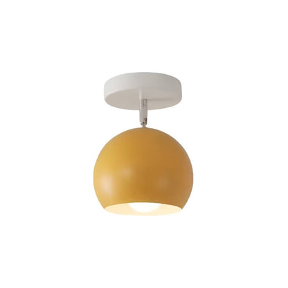 Nordic Macaron Orb LED Colorful Ceiling Light