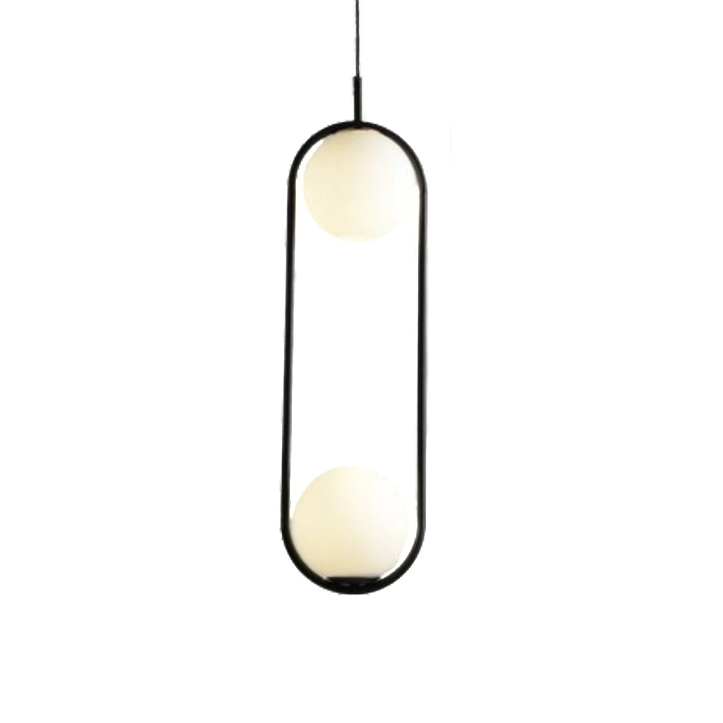 Nordic Mila Glass Globe Pendant Lamp