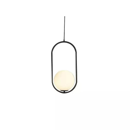 Nordic Mila Glass Globe Pendant Lamp