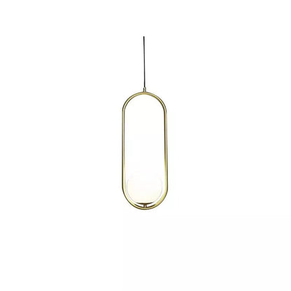 Nordic Mila Glass Globe Pendant Lamp