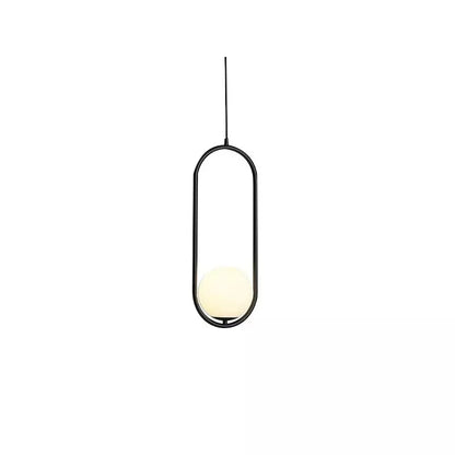 Nordic Mila Glass Globe Pendant Lamp
