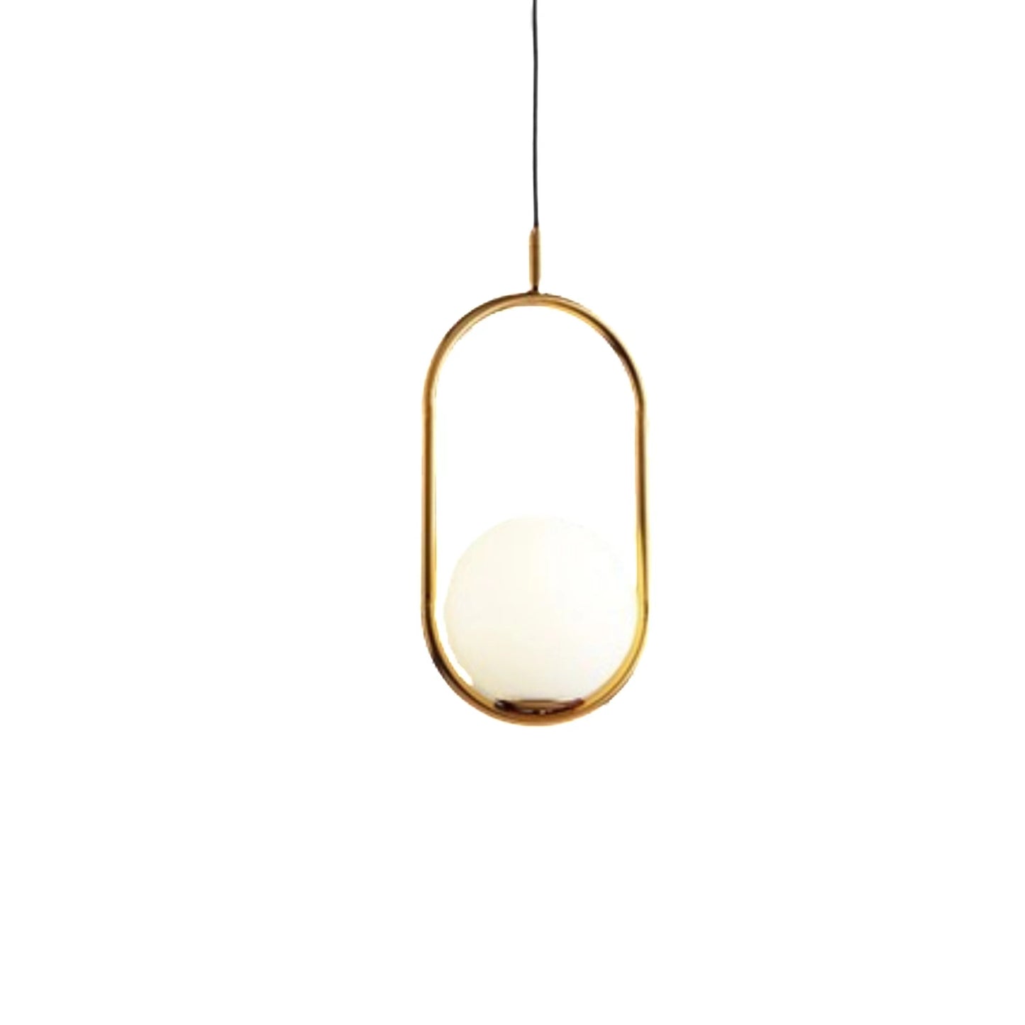 Nordic Mila Glass Globe Pendant Lamp