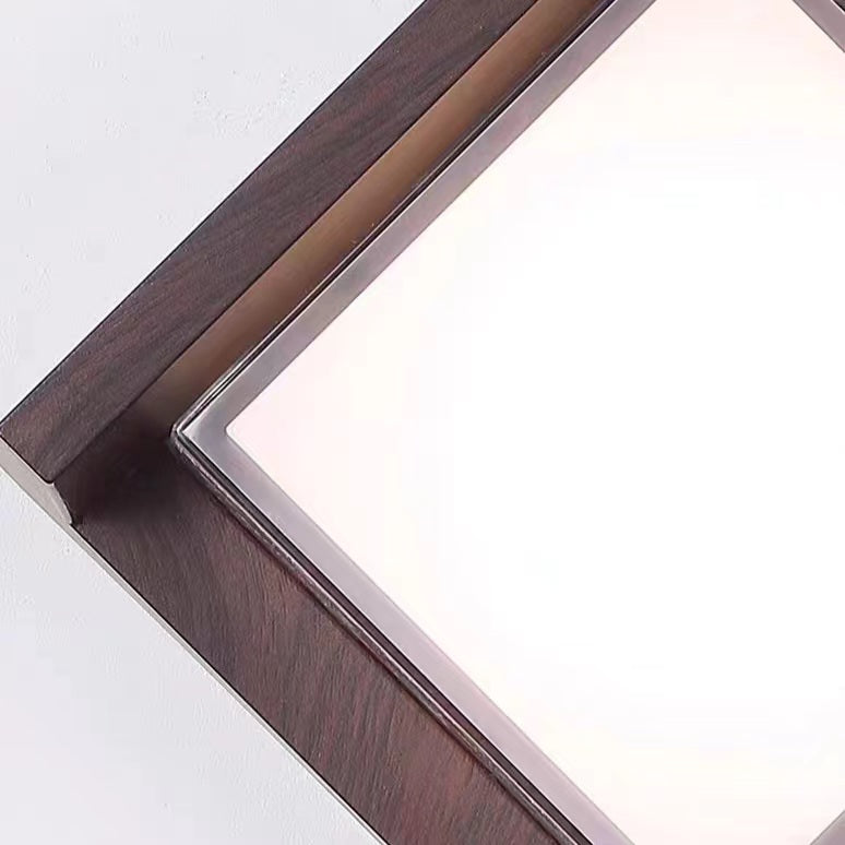 Nordische minimalistische wasserdichte quadratische Wandleuchte
