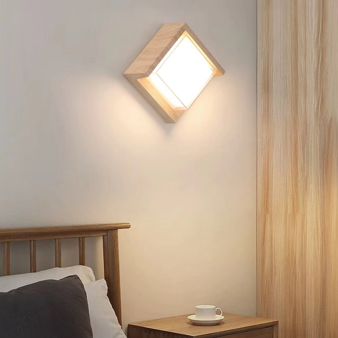 Nordic Minimalist Waterproof Square Wall Lamp