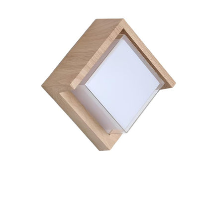Nordic Minimalist Waterproof Square Wall Lamp