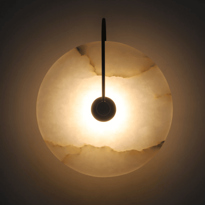 Nordic Modern Natural Marble Wall Lamp