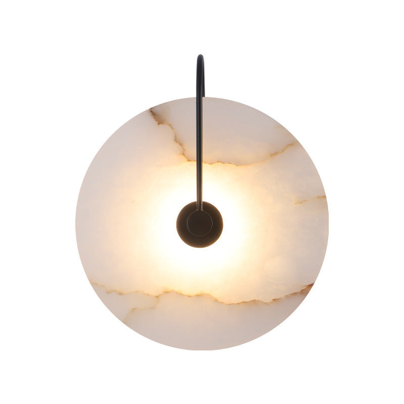Nordic Modern Natural Marble Wall Lamp