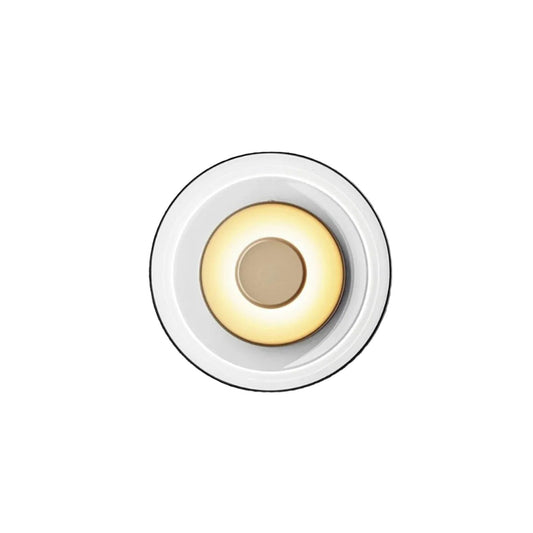 Nordic Blossi Disc LED Glass Wall Light
